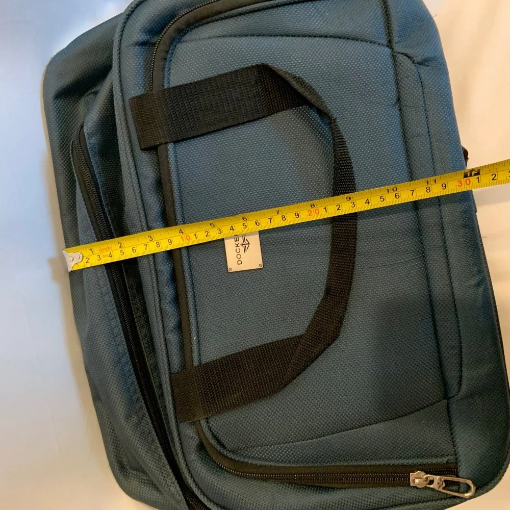Dockers Travel Shoulder Carry-On Laptop Bag in Blue
